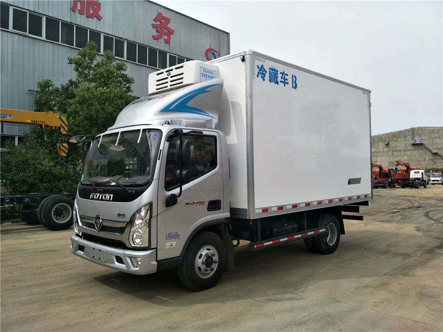 福田奧鈴M4 4.2米單排冷藏車(chē)